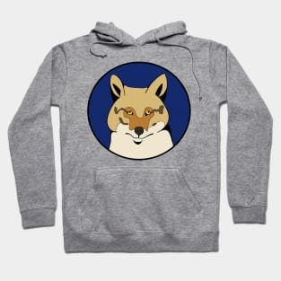 Funny Animal Graphic Design - Sad Fox Hoodie